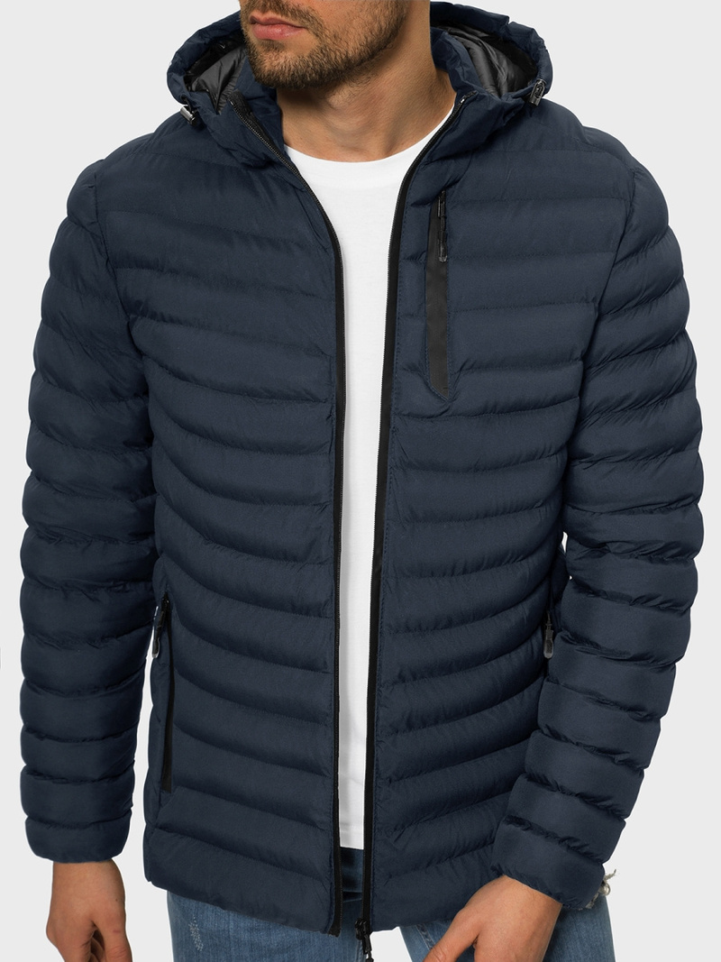 Мъжко яке тъмнсиня OZONEE JS/M13057/215