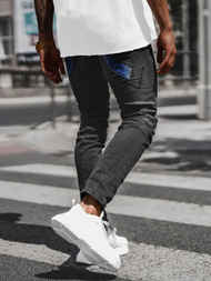 Мъжки дънки черни OZONEE NB/MP0025N