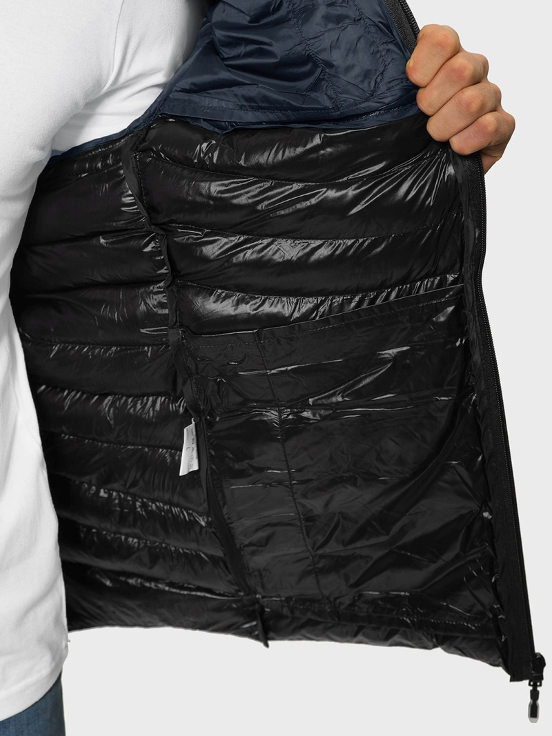 Мъжко яке тъмнсиня OZONEE JS/M13057/215