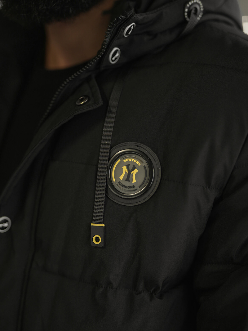 Мъжко яке черни OZONEE JS/57M7503/392Z