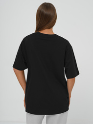 Дамска тениска черна OZONEE DJ77423