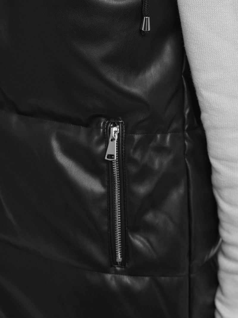 Дамска жилетка черна OZONEE O/AY756