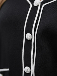 Дамски анцуг от две части черен OZONEE JS/26C8802/3