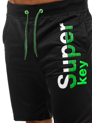 Мъжки панталонки черни OZONEE JS/NP01