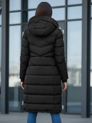 Дамско яке черно OZONEE JS/M736/392Z