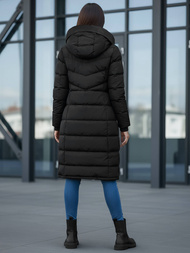 Дамско яке черно OZONEE JS/M736/392Z