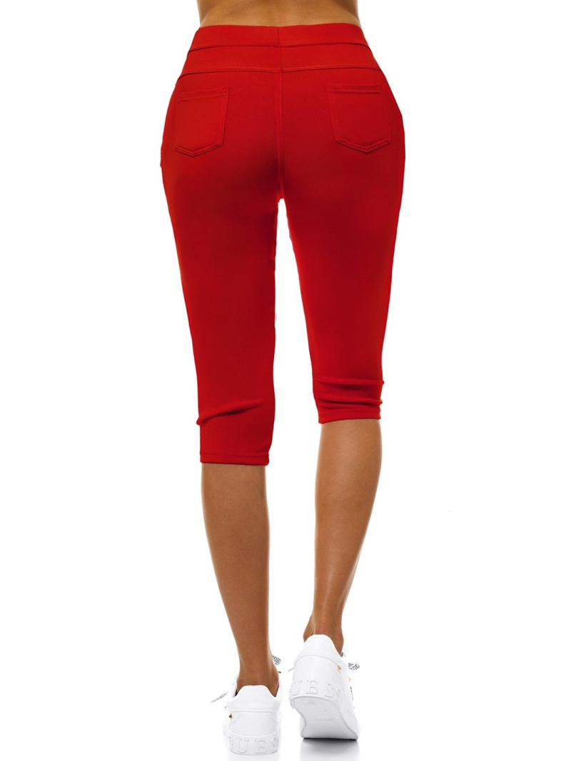 Дамски клин червени OZONEE JS/1041/B5