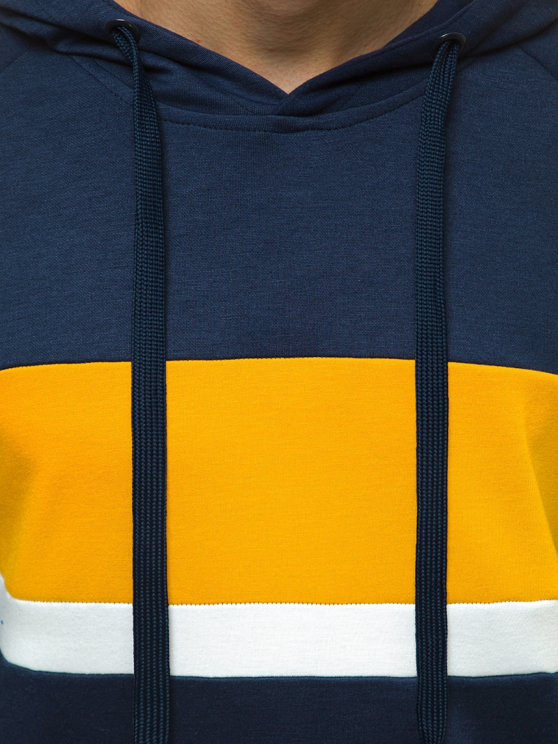 Мъжки суитшърт тъмносин OZONEE JS/JZ11062