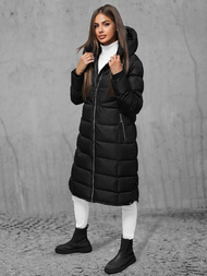 Дамско яке черно OZONEE JS/M736/392