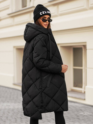 Дамско яке черно OZONEE JS/5M3168/392Z