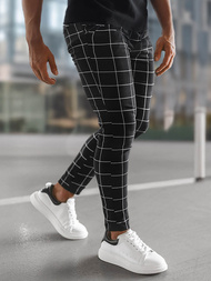 Мъжки панталони черни OZONEE O/P4009Z