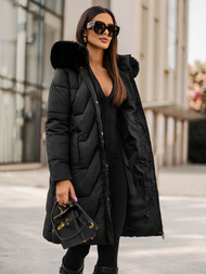 Дамско яке черно OZONEE JS/16M9202/392