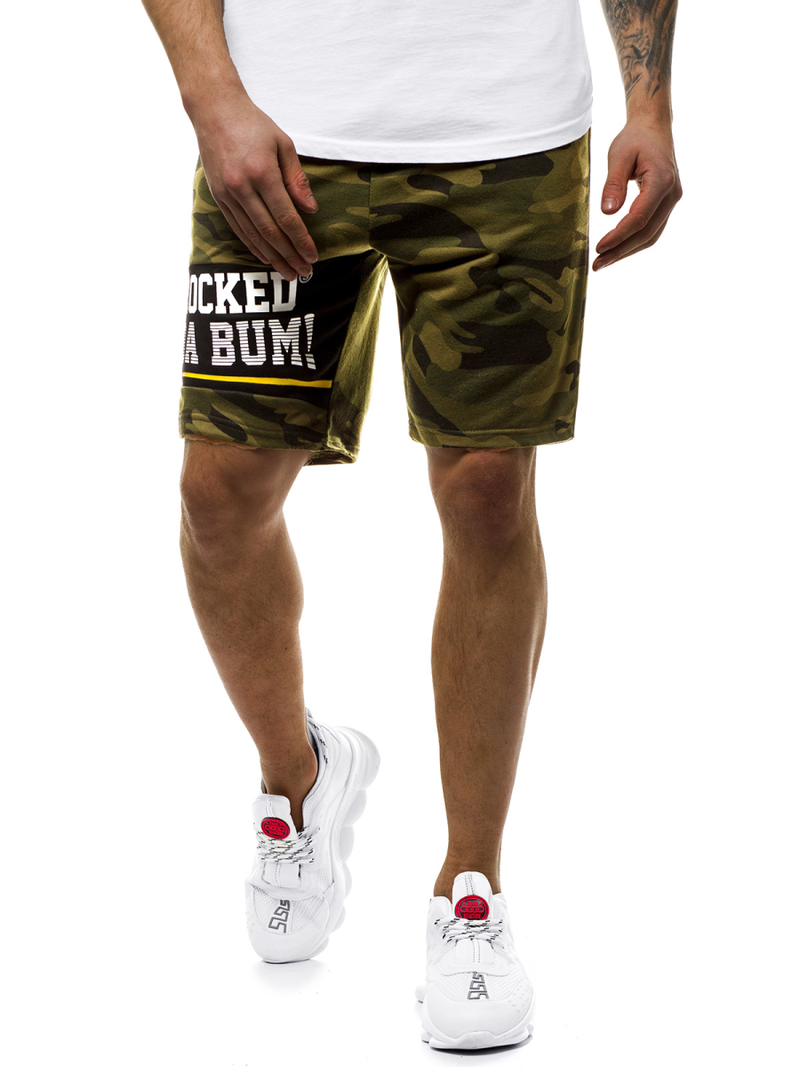 Мъжки панталонки зелено JS/KK300161