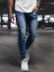 Мъжки панталони jogger тъмносиньо OZONEE NB/MP0053/2BS