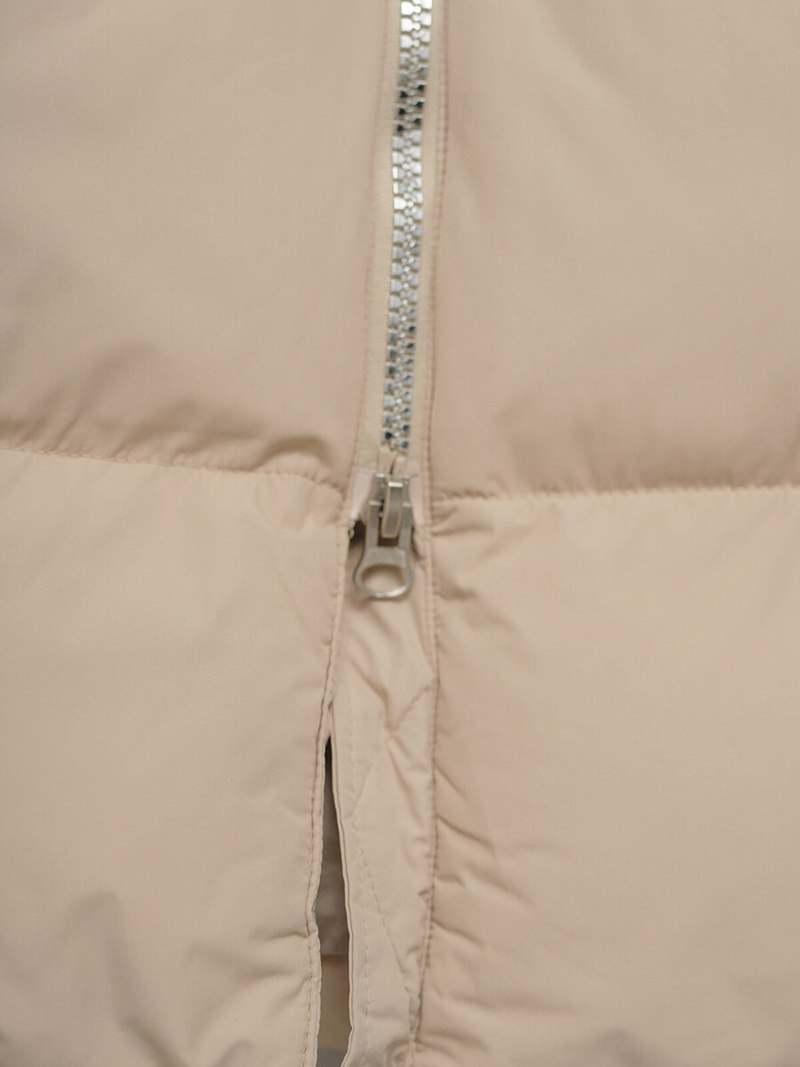 Дамско яке бежова OZONEE JS/5M3163/62Z