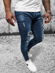 Мъжки дънки тъмносиньо OZONEE NB/MP0015BS