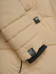 Дамско яке бежова OZONEE O/W377