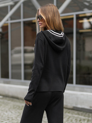 Дамски анцуг от две части черен OZONEE JS/26C8801/3