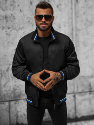 Мъжко яке черна OZONEE JS/5M3110/392