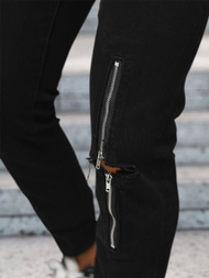 Мъжки дънки черни OZONEE NB/MP0087N