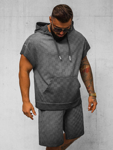 Мъжки спортен екип черен OZONEE O/3C113/9