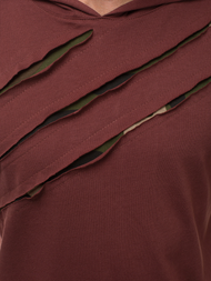 Мъжка тениска бордо OZONEE A/1185Z 