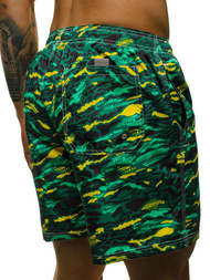 Мъжки плувни шорти зелено OZONEE JS/ST072