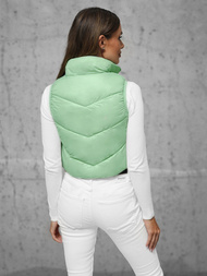 Жилетка суичър ментова OZONEE O/H908Z