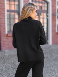 Дамски анцуг от две части черен OZONEE JS/53C5203/3