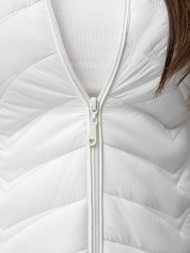 Дамско яке бял OZONEE JS/16M9238/281