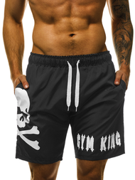 Мъжки плувни шорти черни OZONEE O/1011