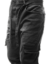 Мъжки панталони черни OZONEE O/B4967