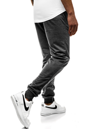 Мъжко долнище на анцуг графитно JS/XW007S