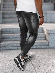 Мъжки дънки черни OZONEE NB/MP0155N