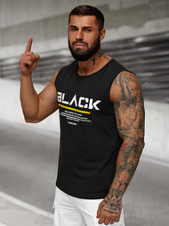 Мъжка тениска черна OZONEE JS/8B1712/3