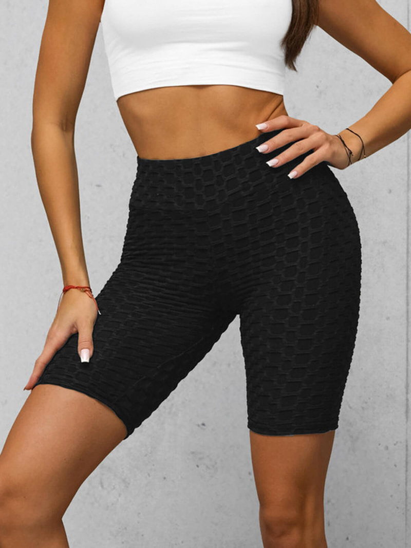 Къс черен дамски клин OZONEE JS/17K593/3