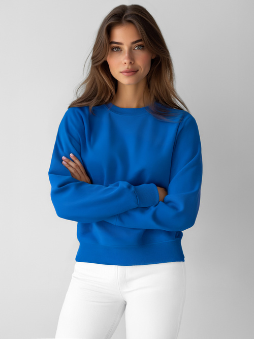 Дамски суичър синя OZONEE JS/W01Z