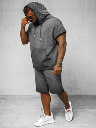 Мъжки спортен екип черен OZONEE O/3C113/9