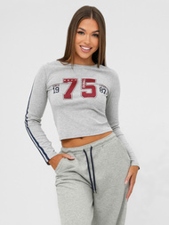 Дамски анцуг от две части сив OZONEE JS/M60815AB