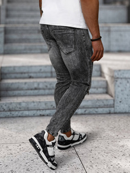 Мъжки дънки черни OZONEE NB/MP0069N