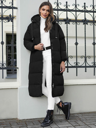 Дамско яке черно OZONEE JS/5M3163/392Z