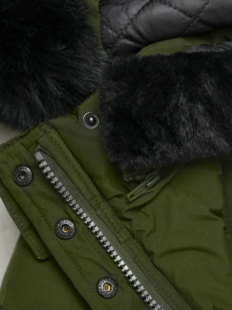 Дамско яке каки OZONEE O/W377