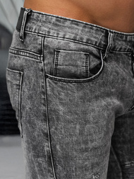 Мъжки дънки черни OZONEE NB/MP0069NZ