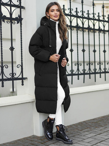 Дамско яке черно OZONEE JS/5M3163/392Z