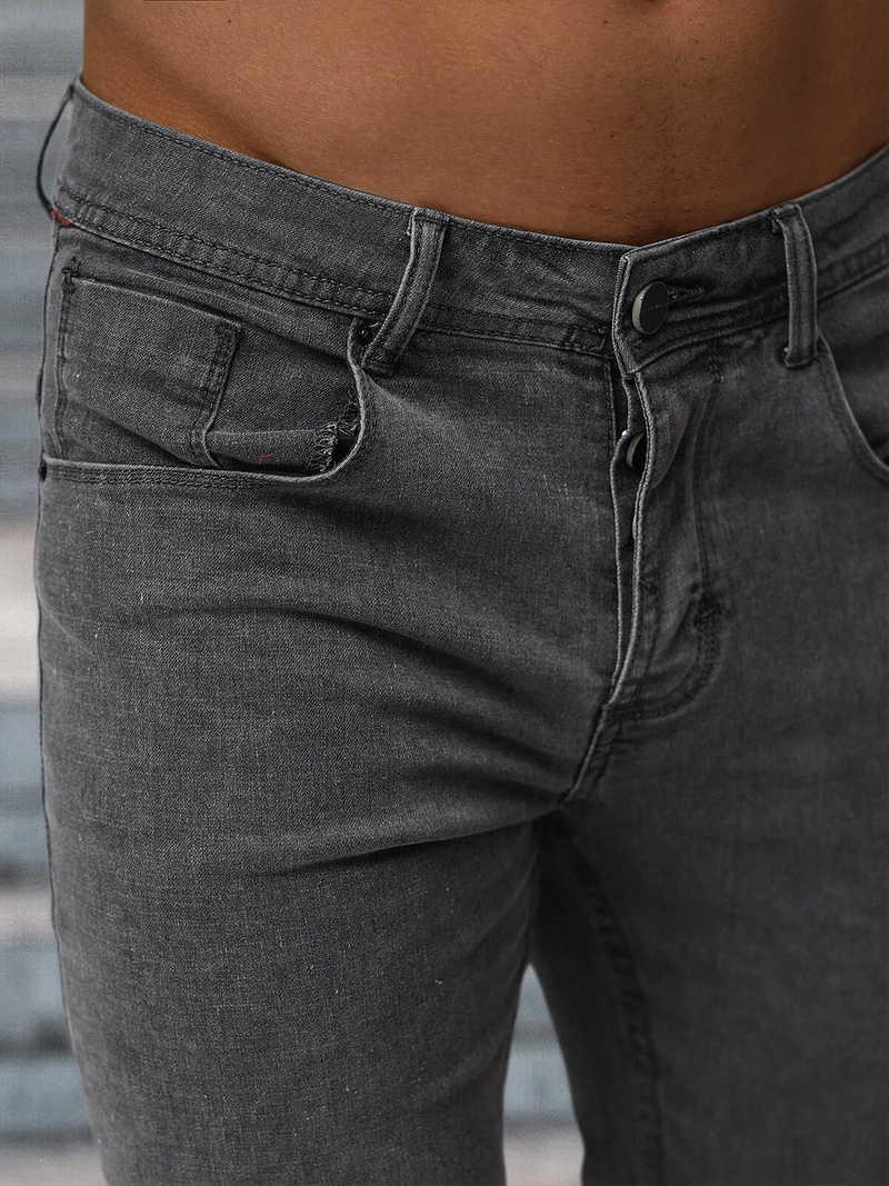 Мъжки дънки графитно OZONEE NB/MP0192GS