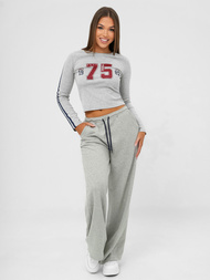 Дамски анцуг от две части сив OZONEE JS/M60815AB