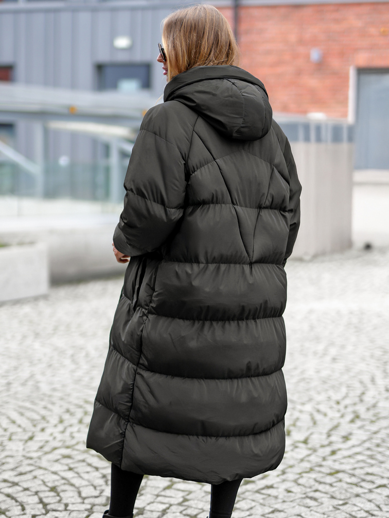 Дамско яке черно OZONEE JS/5M3163/392Z