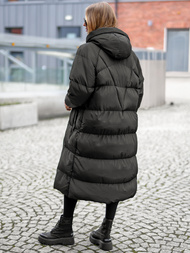 Дамско яке черно OZONEE JS/5M3163/392Z