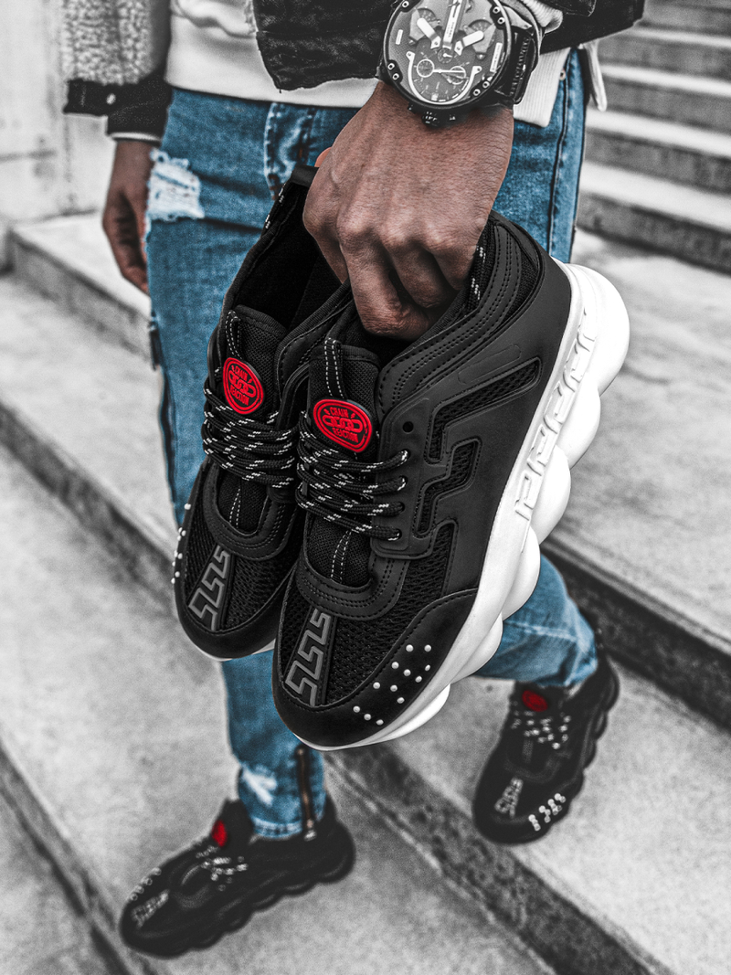 Сникърси черно-бяло OZONEE G/2020