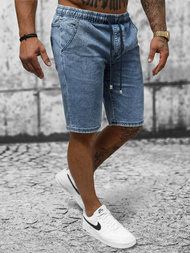 Mъжки шорти синьо OZONEE NB/MP0273BS